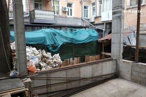 В центре Одессы остановили нахалстрой 