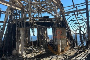 Как выглядит "Замок Гарри Поттера" в Одессе изнутри после пожара 