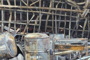 Как выглядит терминал "Новой почты" в Одессе после обстрела 