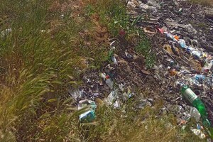 В Одесской области обнаружили незаконную свалку в карьере