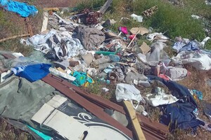 В Одесской области обнаружили незаконную свалку в карьере