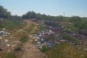 В Одесской области обнаружили незаконную свалку в карьере