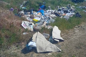 В Одесской области обнаружили незаконную свалку в карьере