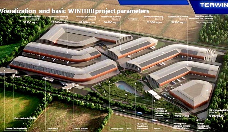 Нові робочі місця, розвиток бізнесу та інфраструктури: TERWIN збудує новий логістичний хаб на 1 млн. квадратів в Україні