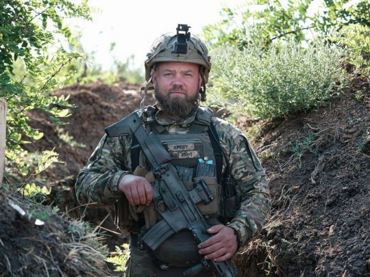 «Тут дійсно мужики з залізними яйцями», — головний сержант 118-ї окремої механізованої бригади, яка стоїть в Роботиному