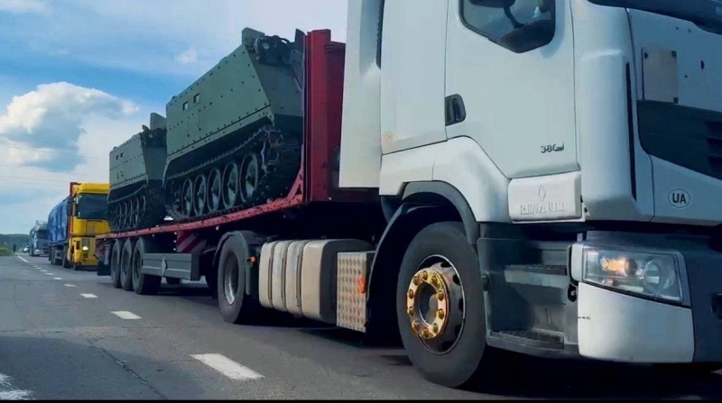 «Українська бронетехніка» поставила для об’єднаної штурмової бригади Нацполіції «Лють» бронетранспортери М113 (фото, відео)