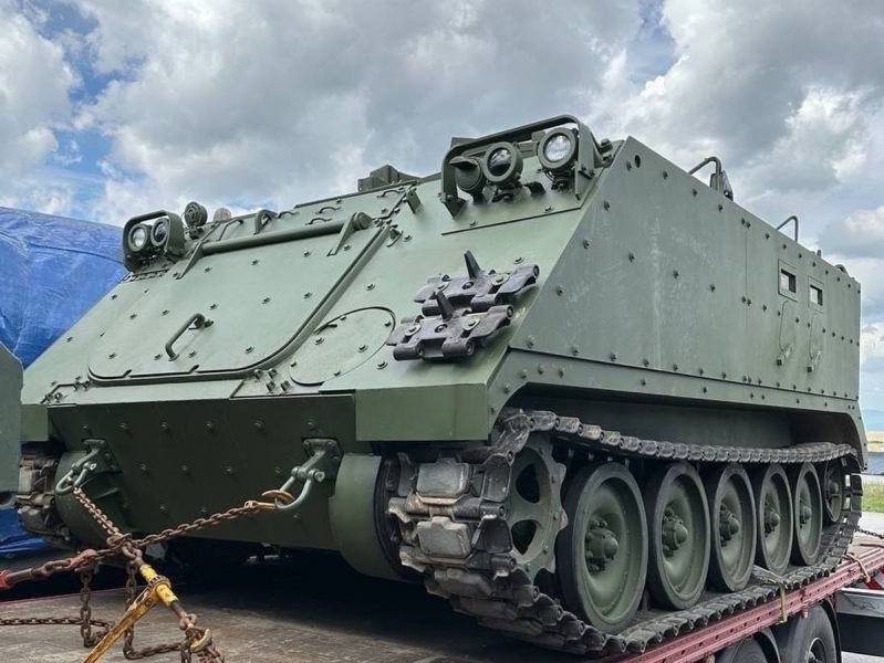 «Українська бронетехніка» поставила для об’єднаної штурмової бригади Нацполіції «Лють» бронетранспортери М113 (фото, відео)