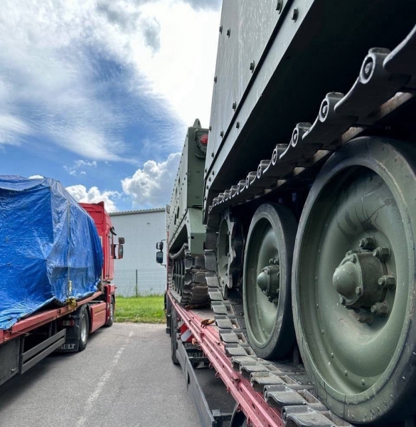 «Українська бронетехніка» поставила для об’єднаної штурмової бригади Нацполіції «Лють» бронетранспортери М113 (фото, відео)