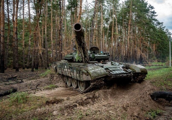 Карта боевых действий в Украине 14 июля