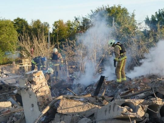 Загарбники обстріляли Глухів в&nbsp;Сумській області: багато поранених, більшість з&nbsp;них&nbsp;&mdash; діти