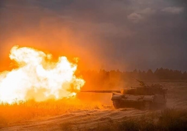 Карта боевых действий в Украине 10 августа