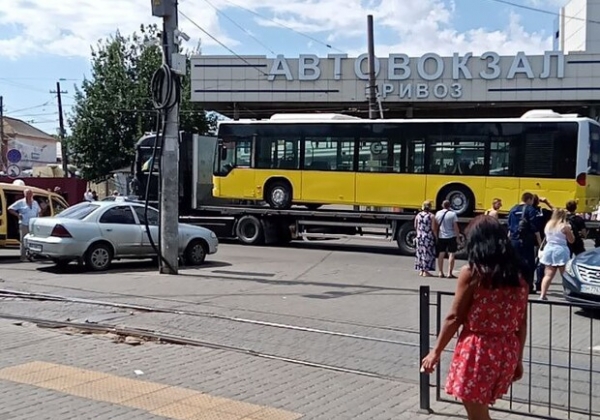 В Одессе заметили автобусы из Стамбула