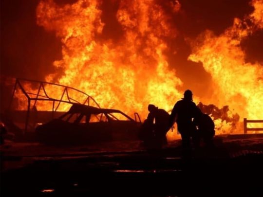 Ворог атакував Україну з повітря, а в рф палала нафтобаза