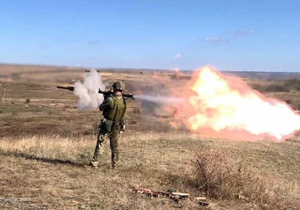 Карта боевых действий в Украине 19 сентября