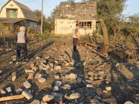 Окупанти вдарили по Сумах КАБами, є постраждалий, в одному з районів зникло світло