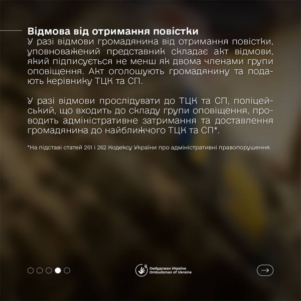 Перевірка військово-облікових документів: хто має право і які діють санкції