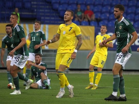 Україна U21 перемогла в&nbsp;гостях Північну Ірландію та&nbsp;забезпечила собі путівку на&nbsp;Євро-2025: відеоогляд матчу