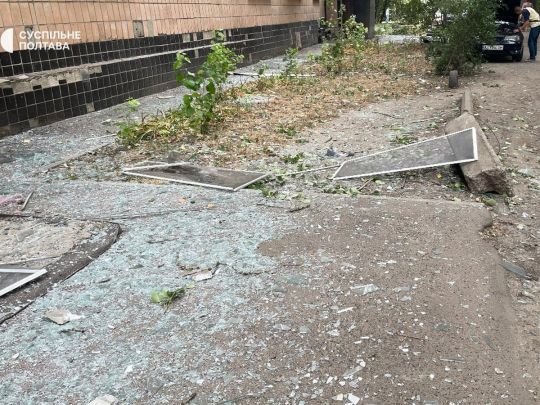У Полтаві побільшало жертв і постраждалих від удару баллістикою російських терористів