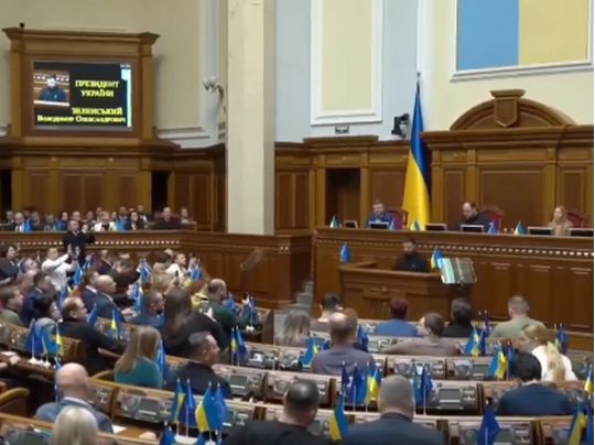 П'ять пунктів Зеленського: президент представив у Раді План перемоги у війні з росією