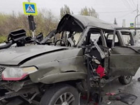 Російського офіцера ліквідовано внаслідок вибуху в окупованому Луганську (відео)
