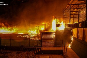 Ночью в Одессе сгорел летний "Трумен"