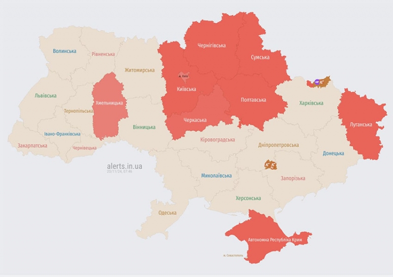 Україна під вогнем: ворог обстріляв низку областей, в Києві лунали вибухи