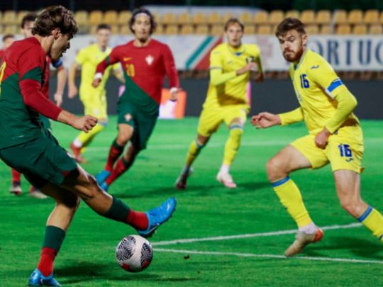 Україна U21 відіграла два м'ячі у&nbsp;феєричному спарингу із&nbsp;земляками Кріштіану Роналду: відео матчу
