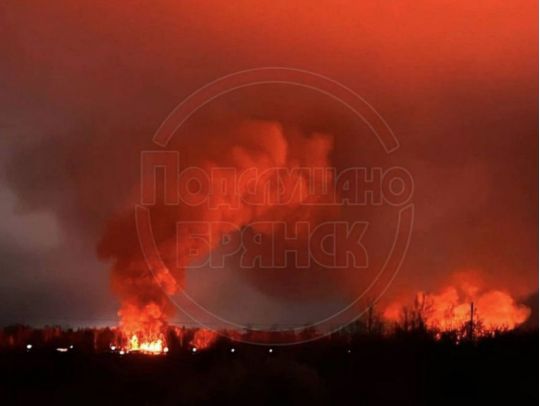 В Генштабі ЗСУ підтвердили ураження по складах з боєприпасами на Брянщині