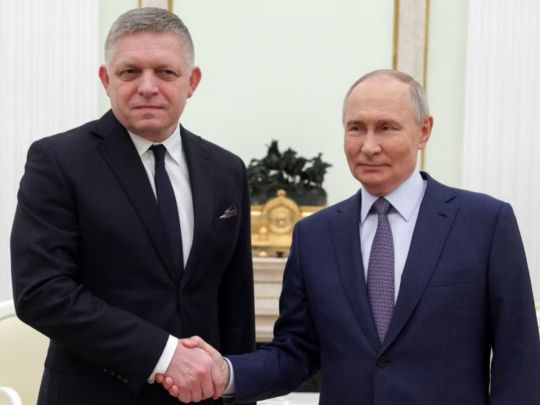 Ганьба Словаччини: опозиційна партія розкритикувала візит Фіцо до рф