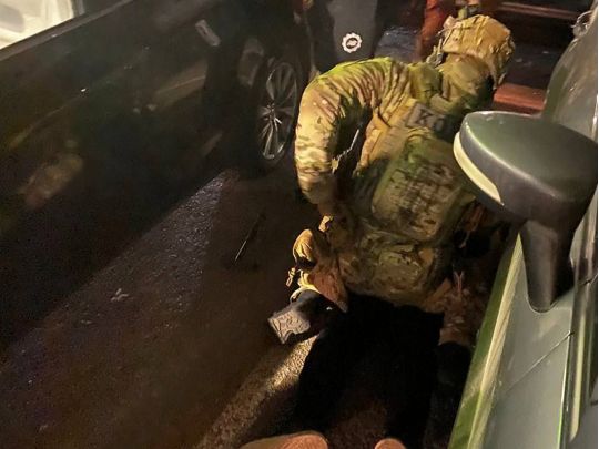 На Чернігівщині «поліцейські» відбили у військових двох мобілізованих (фото)