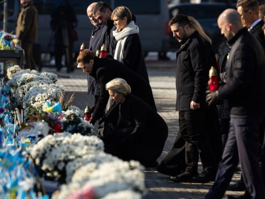 Не злякалися «гніву» путіна: хто з лідерів ЄС та країн-партнерів прибув до Києва на третю річницю війни