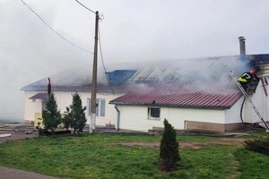 В Одесском районе горел дом-интернат: подробности пожара