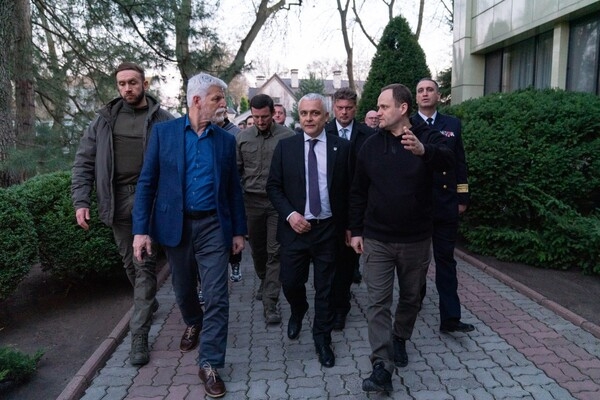 Во время атаки "Шахедов" в Одессе находился президент Чехии