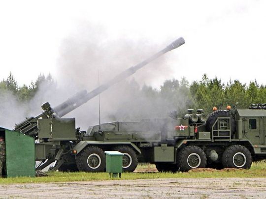 ЗСУ знищили першу піар-гармату окупантів, створену як копія «Богдани»
