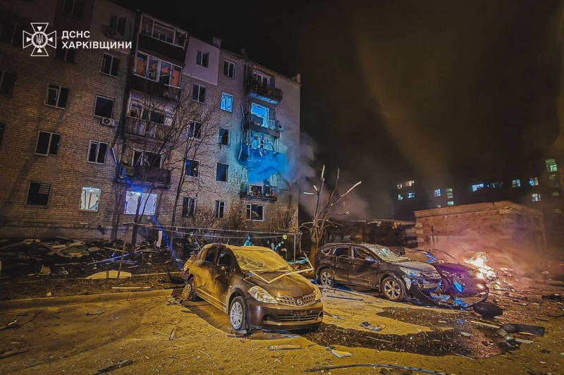 Харків, Запоріжжя та Дніпро атаковані «шахедами»: трагічні наслідки (фото, відео)