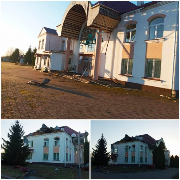 Окупанти вдарили дроном по залізничній станції на Чернігівщині (фото)