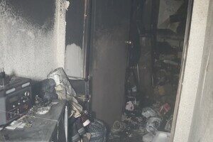 В Одессе из-за замыкания кондиционера вспыхнул пожар в квартире