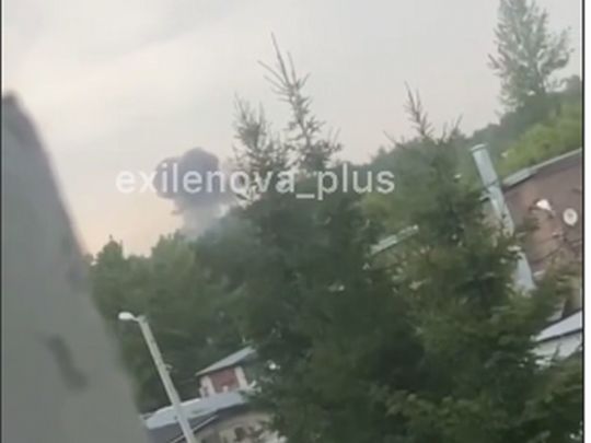 Дрони вдарили по хімічному заводу у Підмосков'ї (відео)