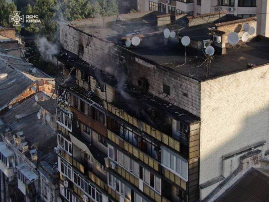 Масований удар російських терористів по Києву: в столиці є загиблі та постраждалі