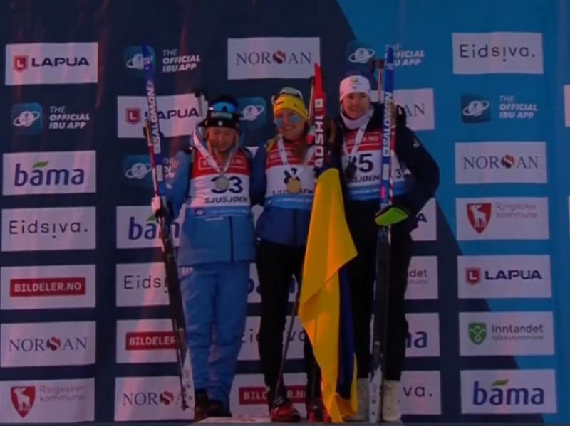 Українка Анастасія Меркушина стала чемпіонкою Європи з біатлону (фото)